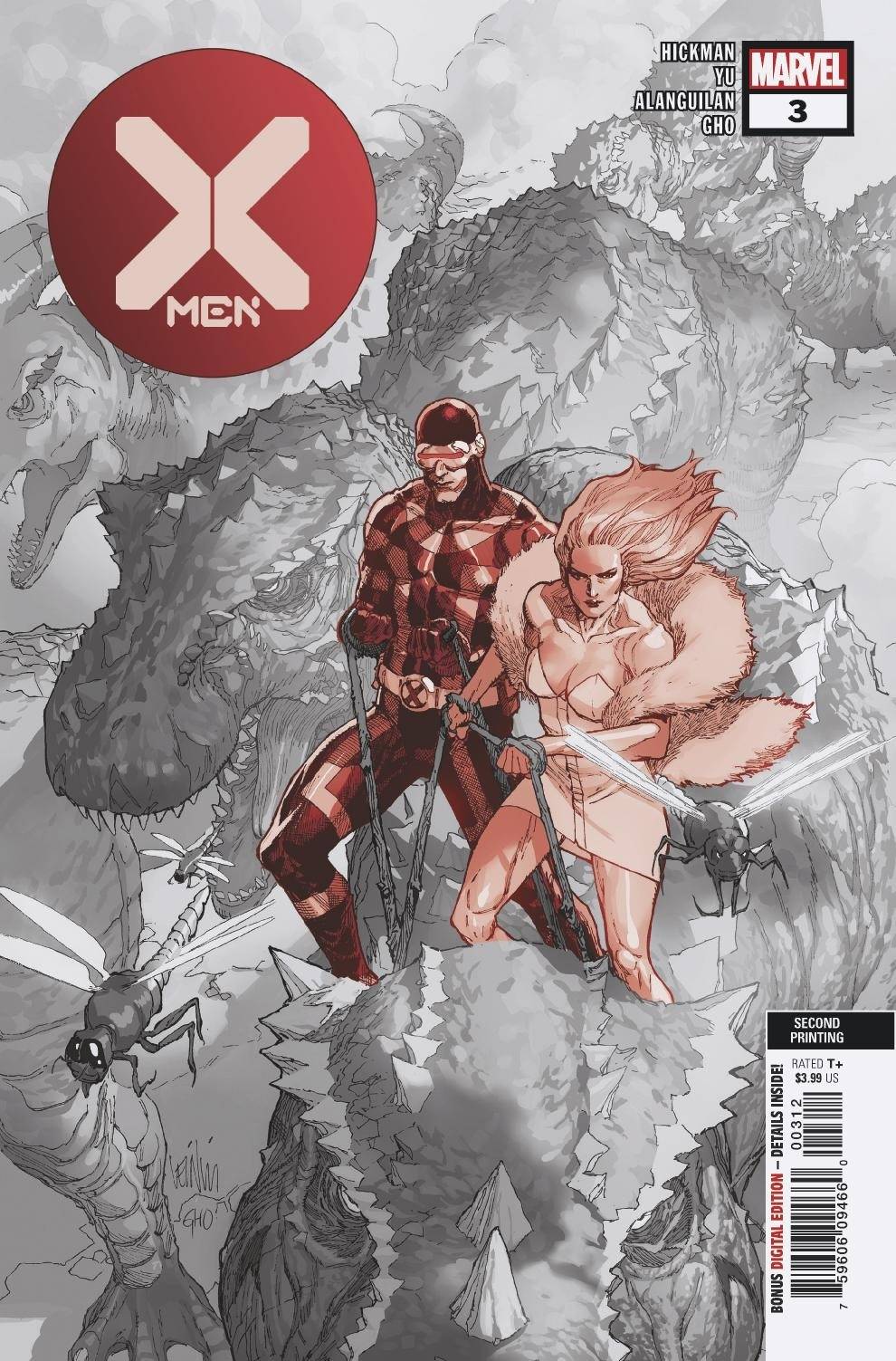 X-Men (2019) #3 2nd Printing Yu Variant