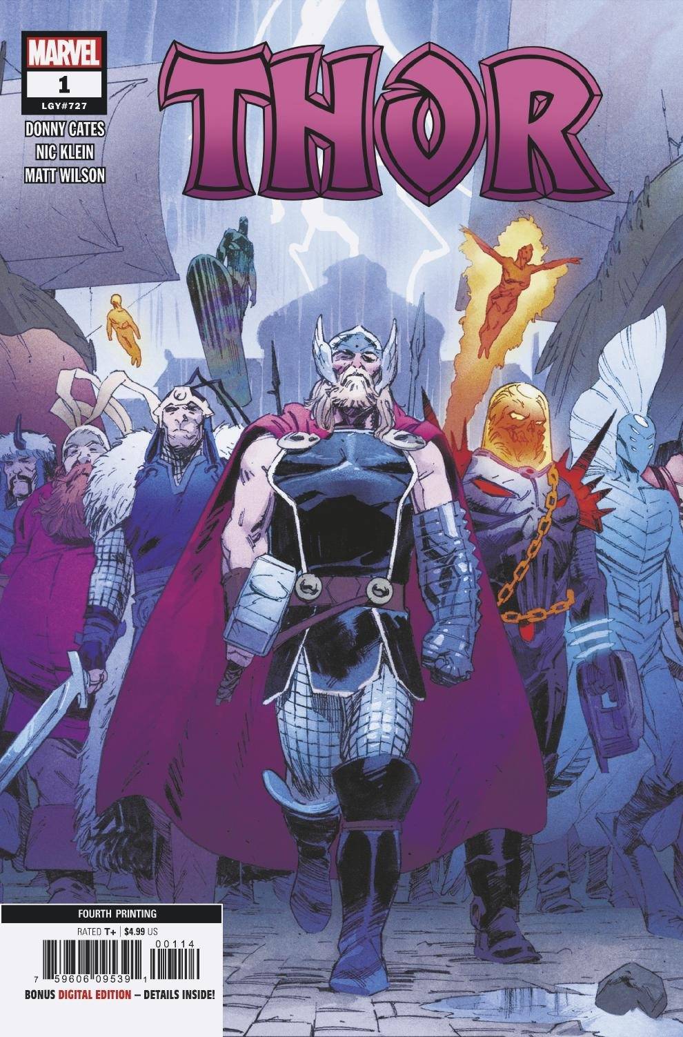 Thor (2020) #1 Variant (4th Printing) Edition <BINS>