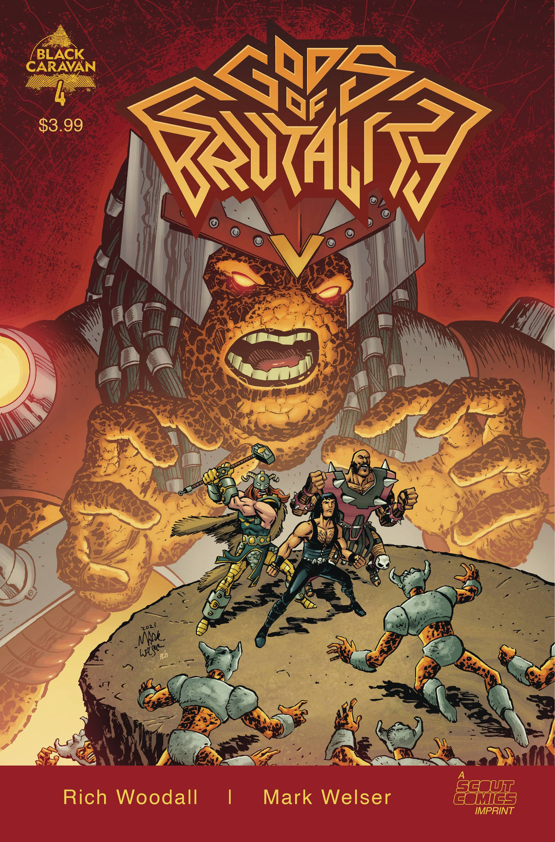 Gods Of Brutality #4 (Of 4)