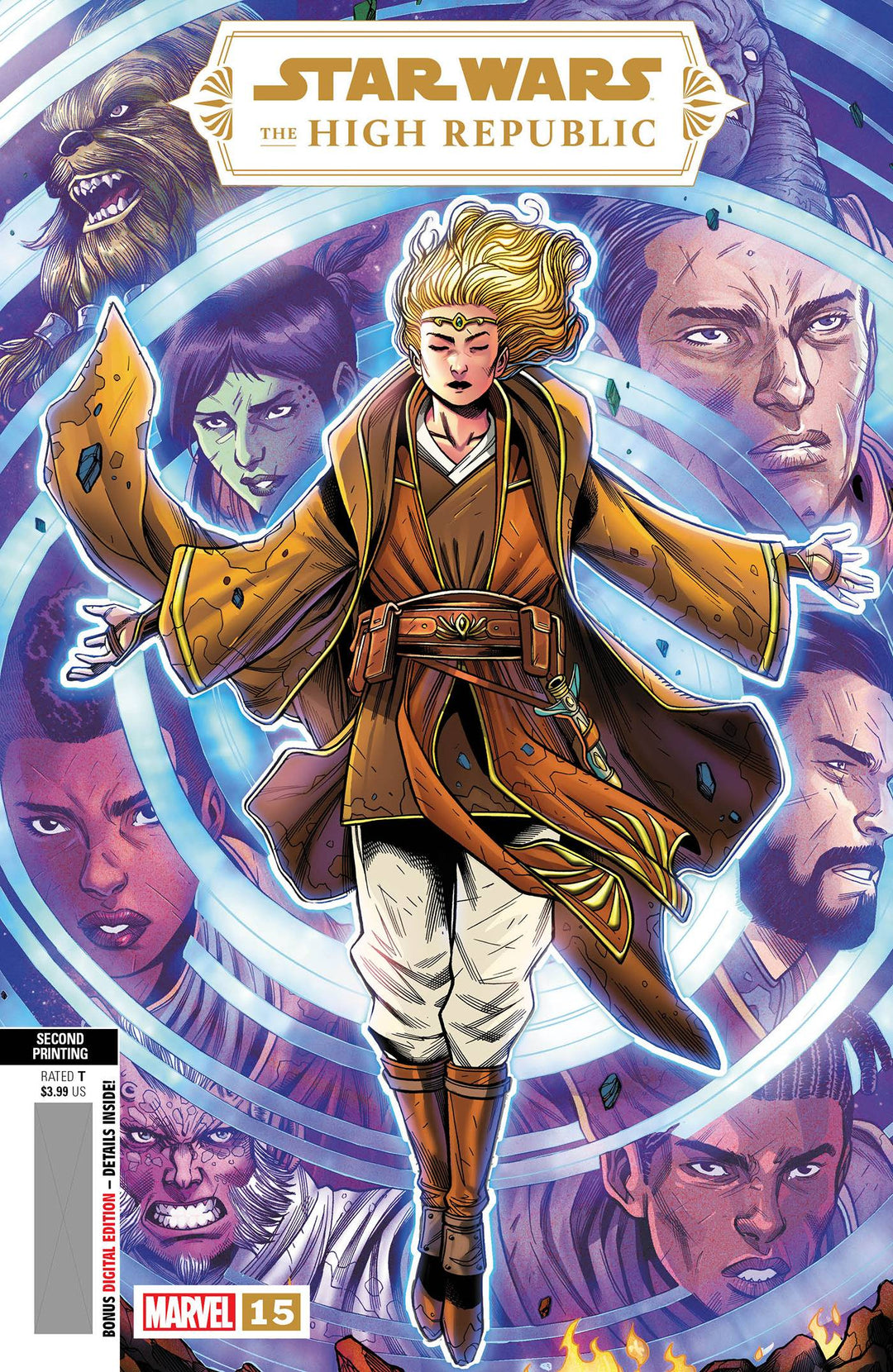 Star Wars High Republic (2021) #15 2nd Print Anindito Variant