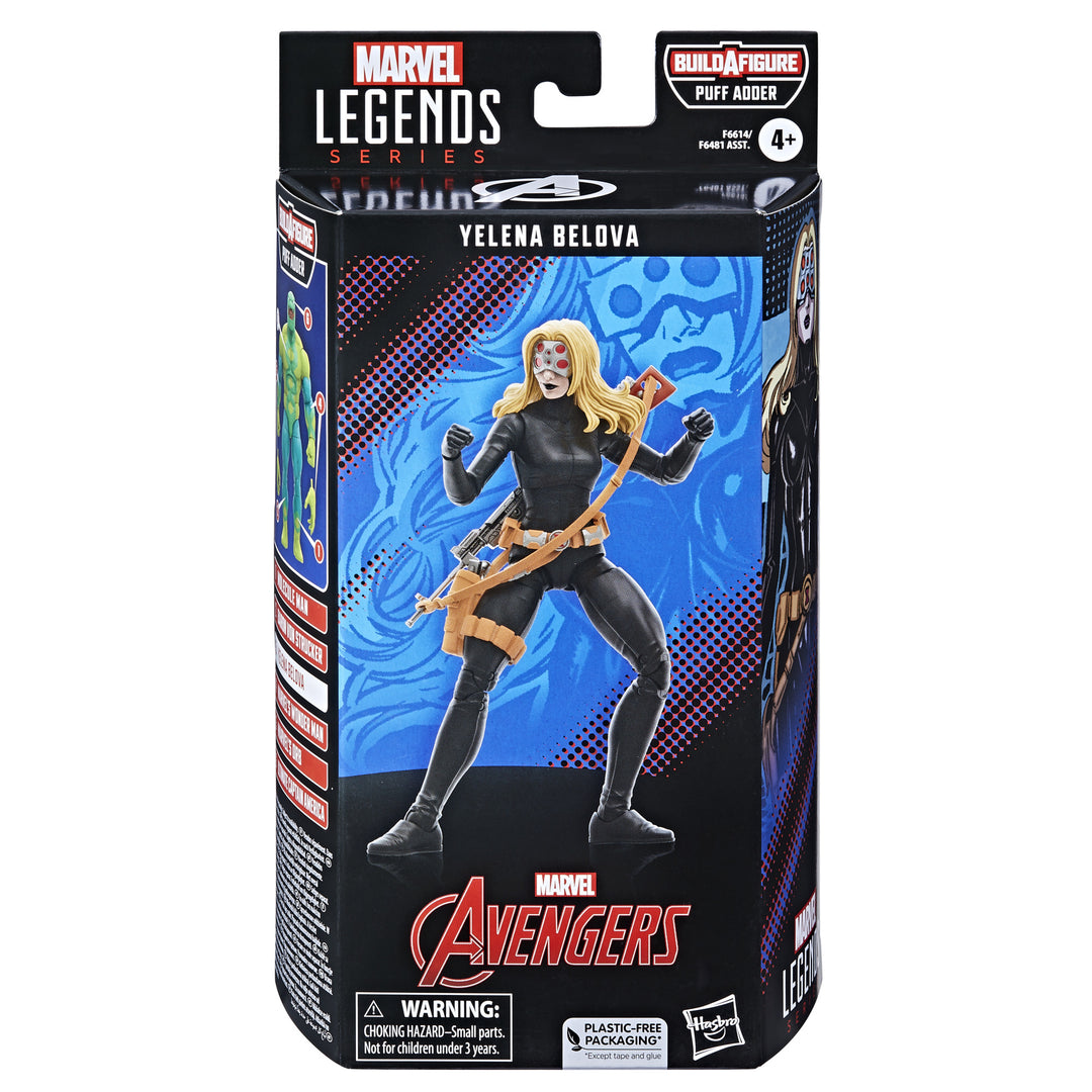 Yelena Belova Marvel Legends 6in Action Figure Assortment (Puff Adder-BAF)