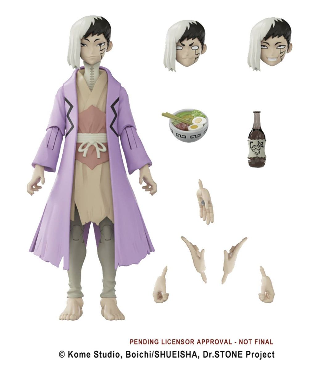 Dr. Stone: Gen Asagiri 1/12th Action Figure