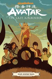 Avatar Last Airbender TPB Team Avatar Tales