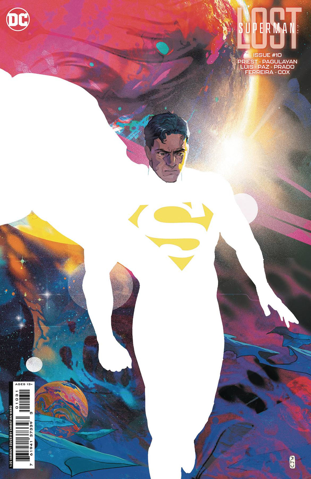 Superman Lost #10 (Of 10) Cover C (1:25) Christian Ward Card Stock Variant