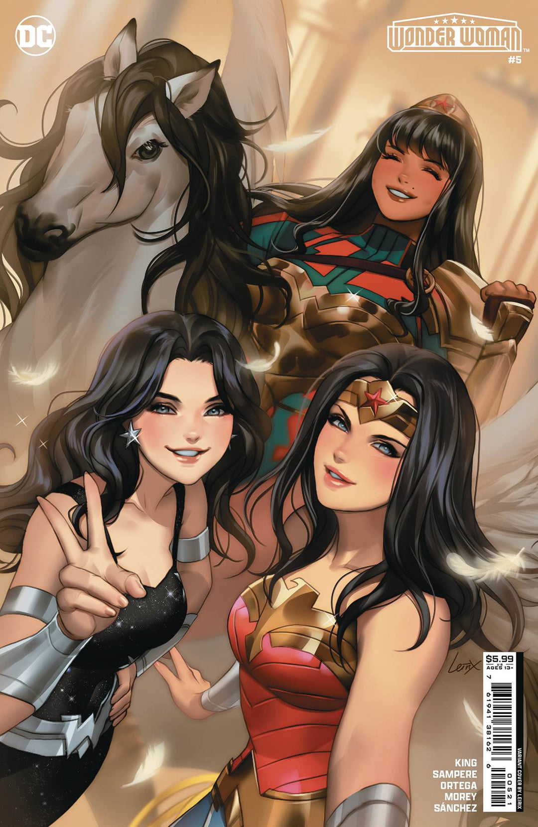 Wonder Woman (2023) #5 Cover B Lesley Leirix Li Card Stock Variant