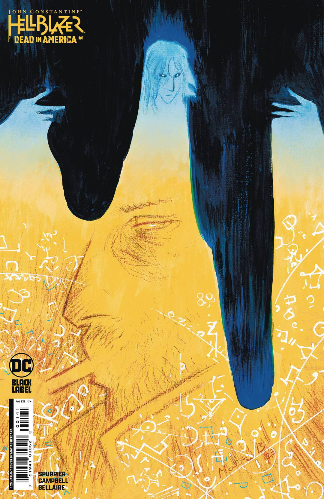 John Constantine Hellblazer Dead In America #1 (Of 8) Cover D (1:25) Matias Bergara Variant (Mature)