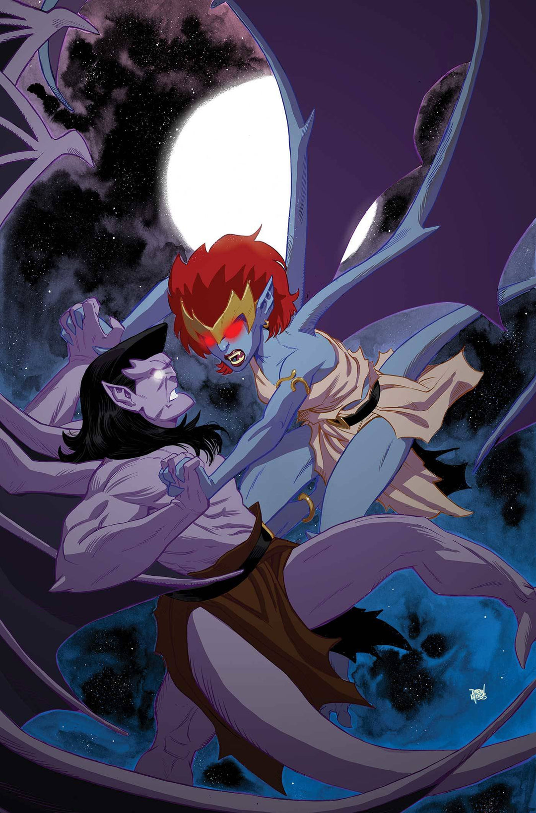 Gargoyles Quest #5 Cover D Moss Metal Premium