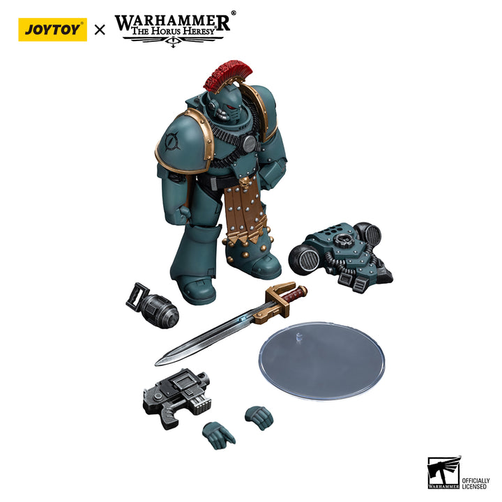Warhammer - The Horus Heresy: Sons of Horus - Tactical Squad Sergeant with Power Fist (1/18th)