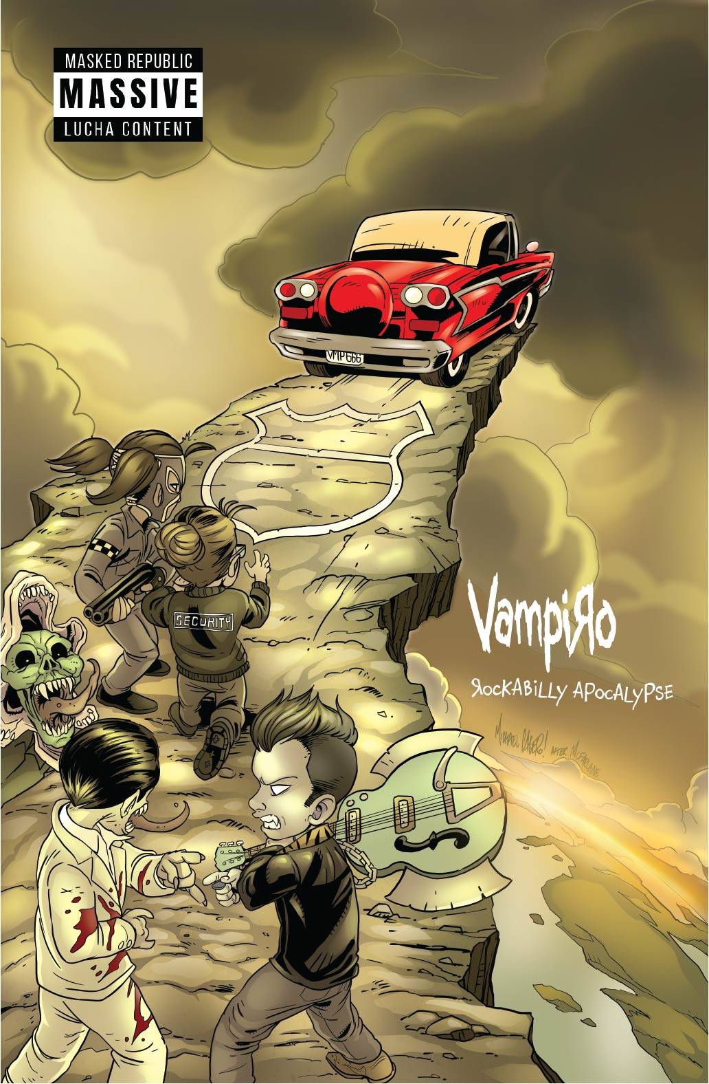 Vampiro Rockabilly Apocalypse #1 (Of 5) Cover D Homage (Mature)