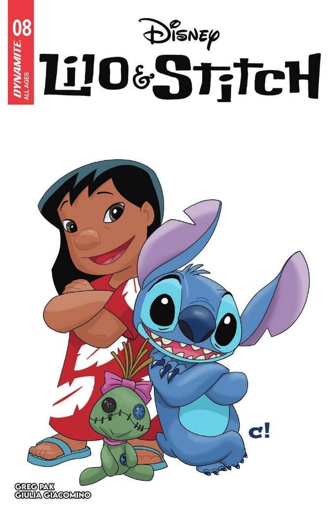 Lilo & Stitch #8 Cover D Rousseau Color Bleed