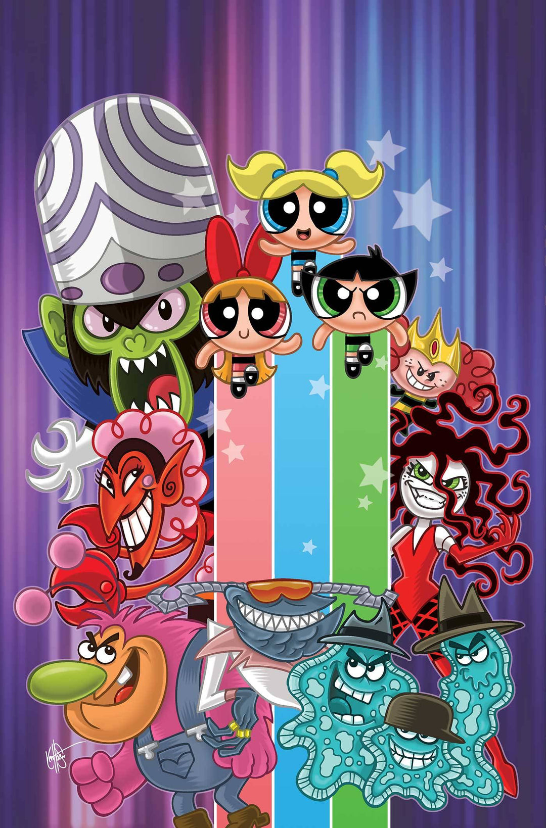 Powerpuff Girls (2024) #7 Cover F (1:10) Haeser Virgin Variant Edition