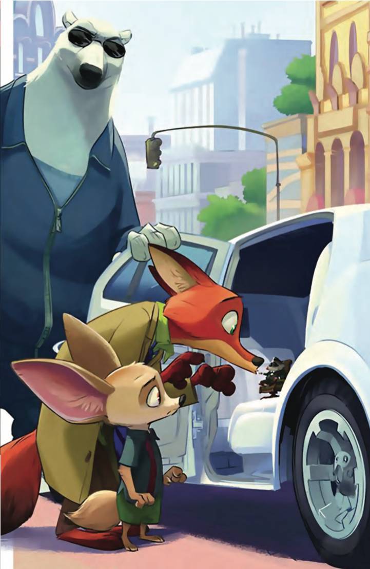 Zootopia #3 Cover G (1:10) Storybook Art Virgin Variant Edition