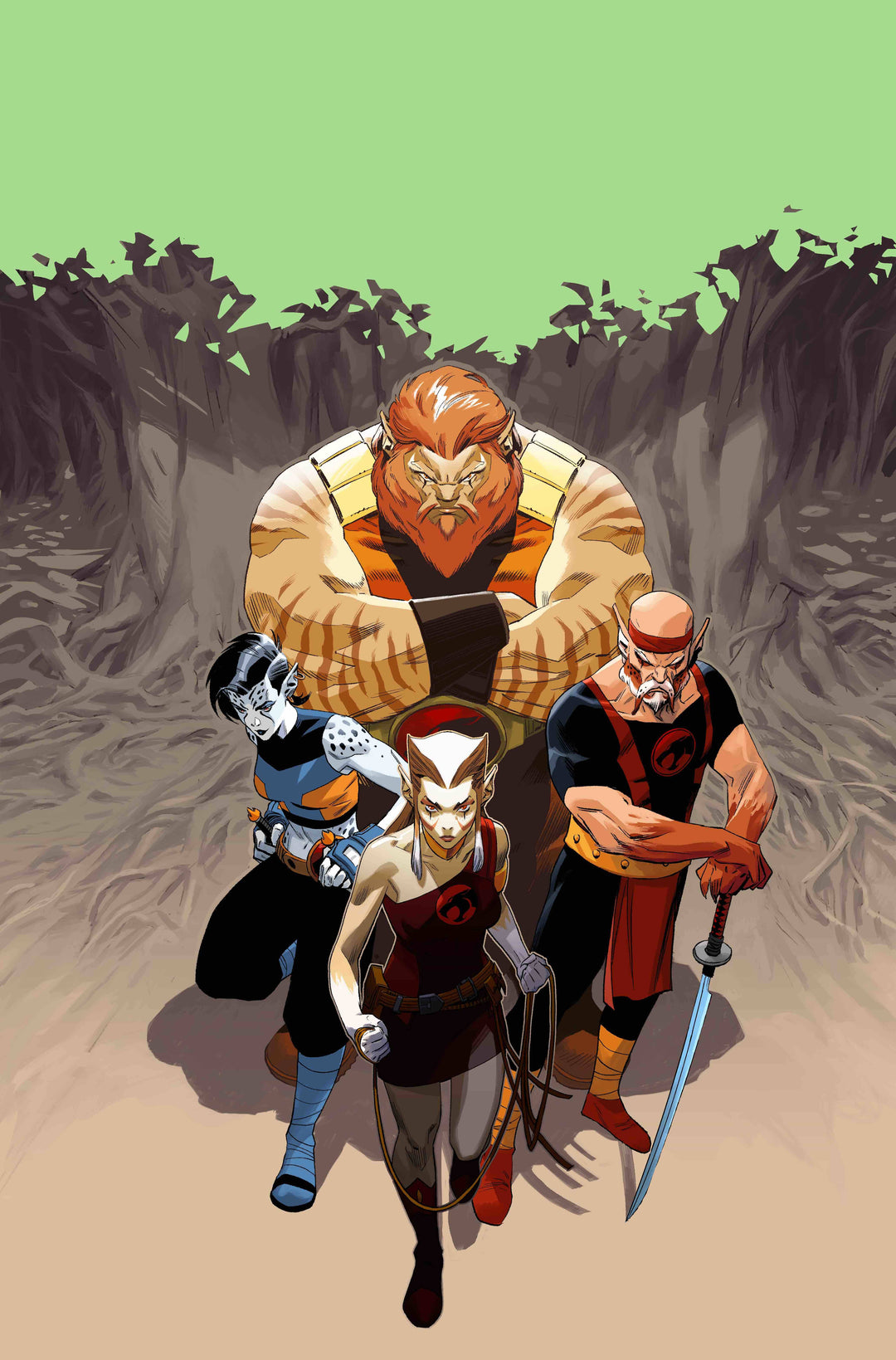 Thundercats Lost #3 Cover K (1:15) Failla Virgin Variant Edition