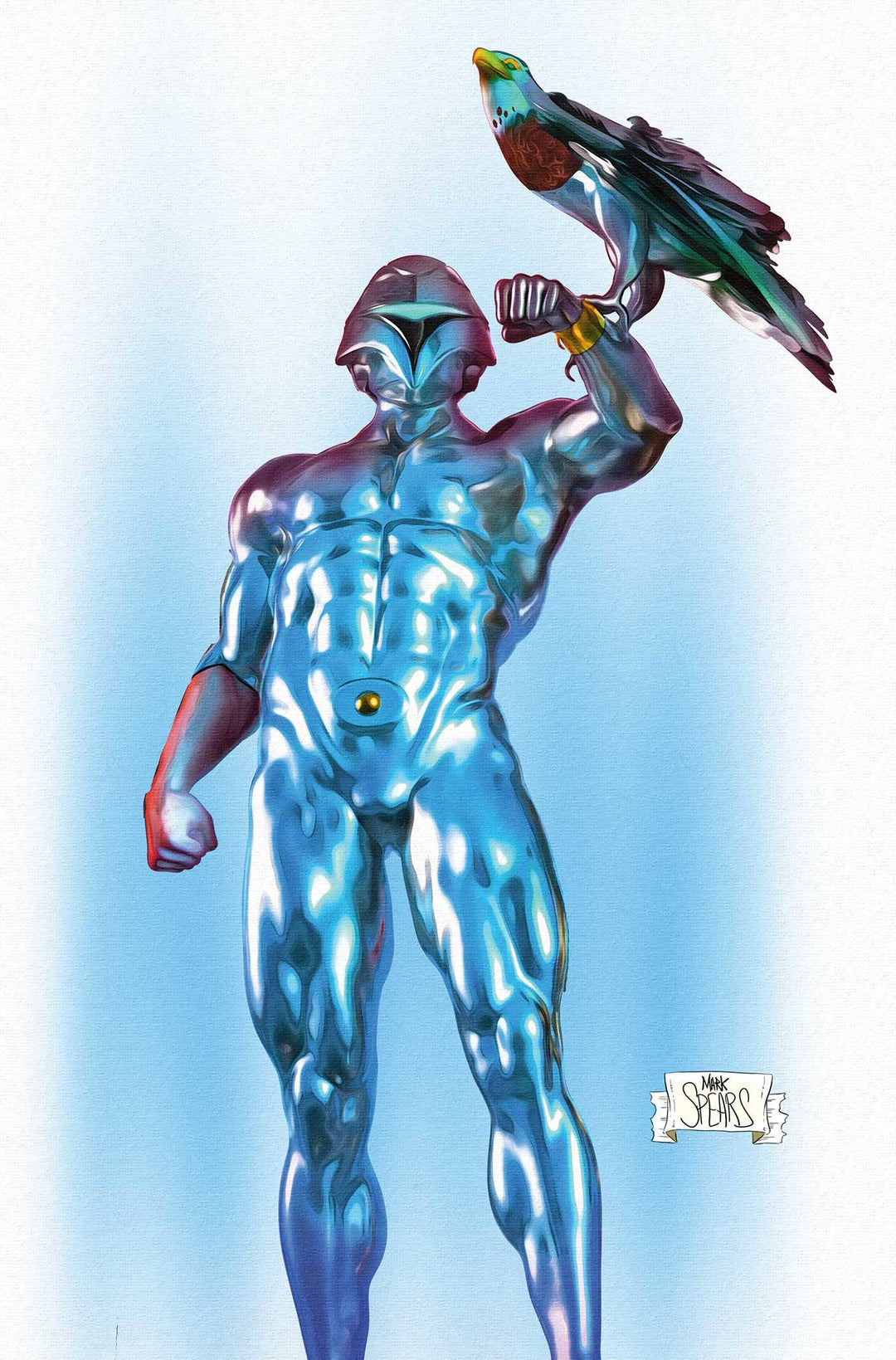 Silverhawks #3 Cover ZB 1:10 Spears Solo Virgin Variant Edition