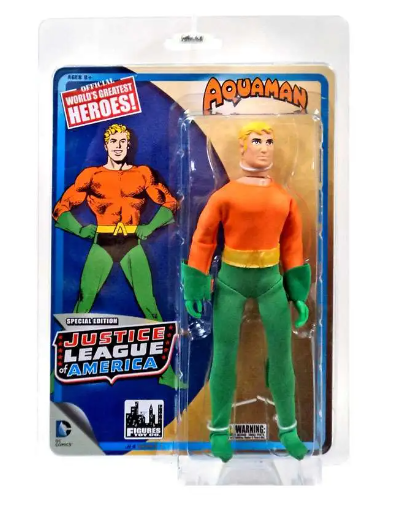 DC Justice League of America World's Greatest Heroes! Aquaman Action Figure
