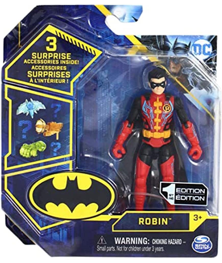 Spin Master Robin (Red Suit) 1st Edition Figure