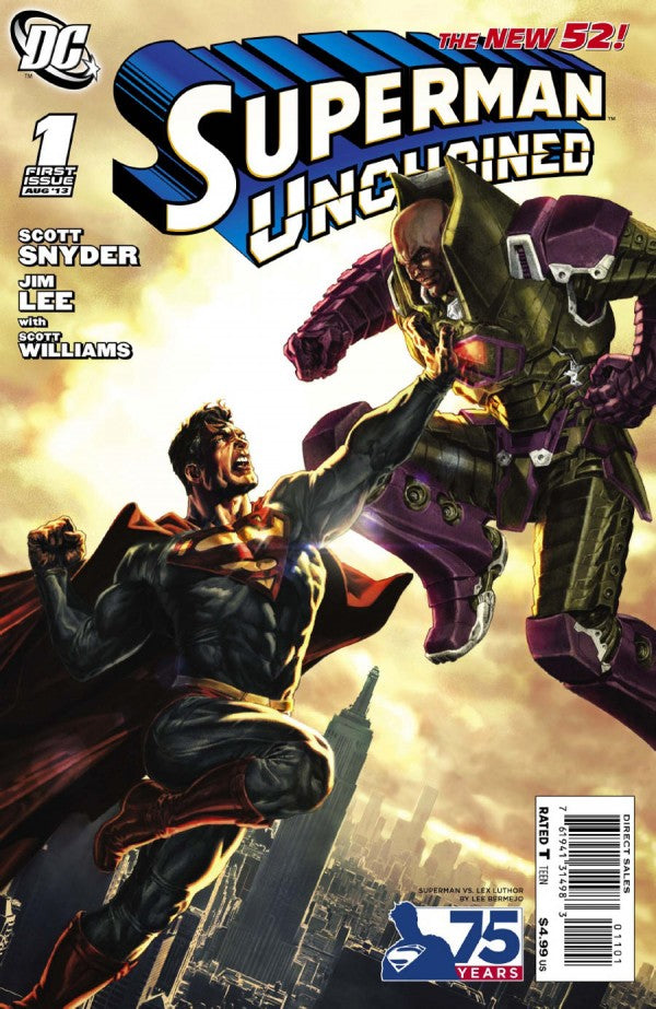 Superman Unchained (2013) #1 Lee Bermejo Variant (1:25) VF <OFC>