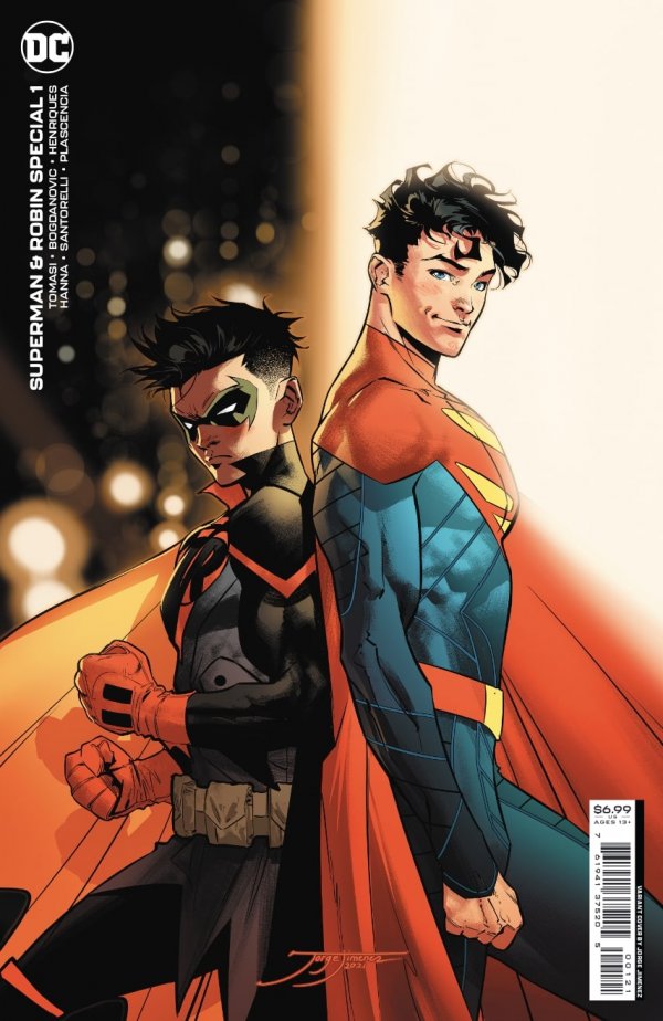 Superman and Robin Special (2022) #1 Jorge Jimenez Variant VF <OFC>