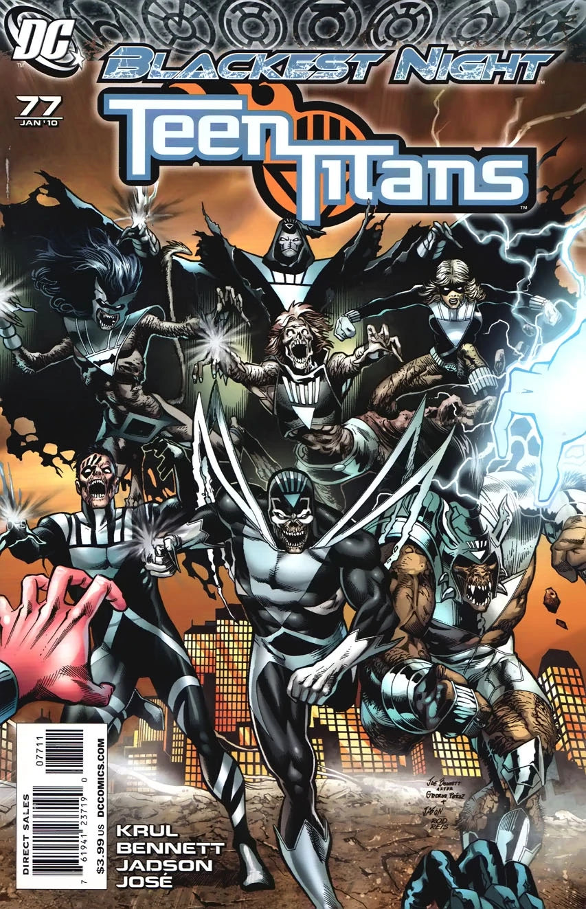 Teen Titans (2003) #77 [Blackest Night] <BINS>