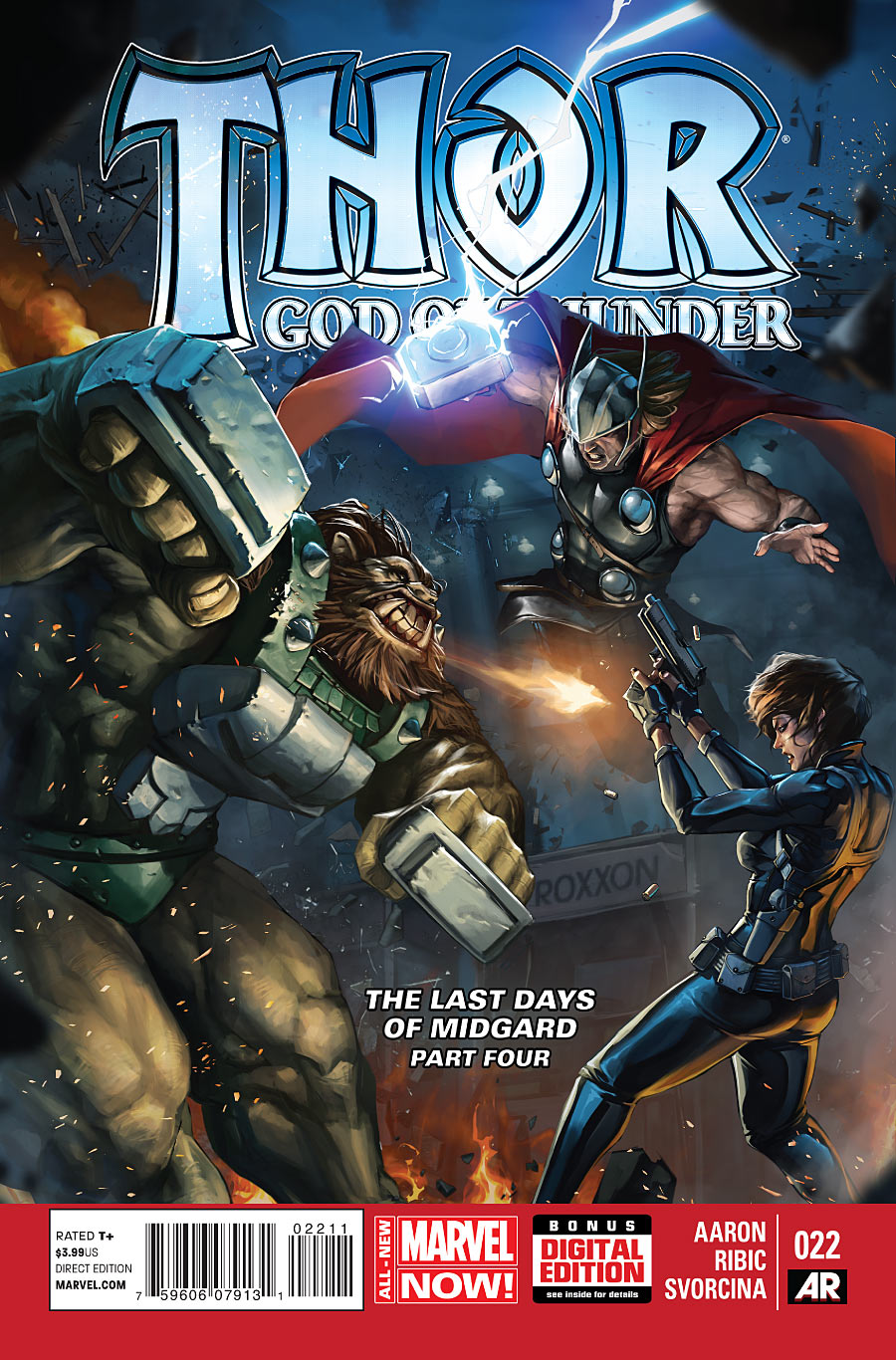 Thor God Of Thunder #22 VF <OFC>