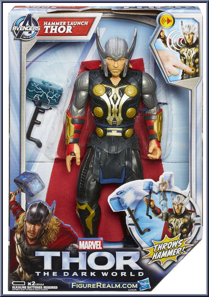 The Dark World 10 Inch Deluxe Hammer Launch Thor Action Figure