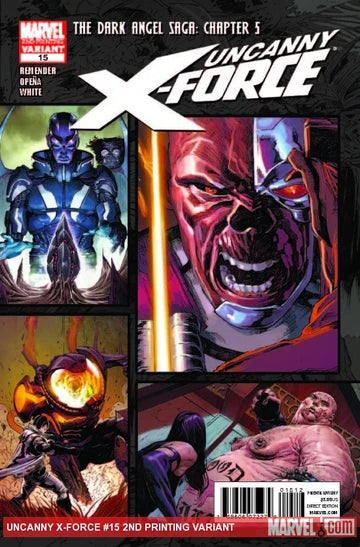 Uncanny X-Force (2010) #15 Variant (2nd Print) <BINS>