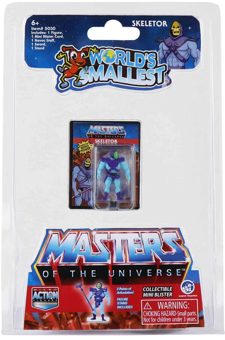 World's Smallest Masters of the Universe Action Micro Figure Set <RORY CONSIGNMENT>