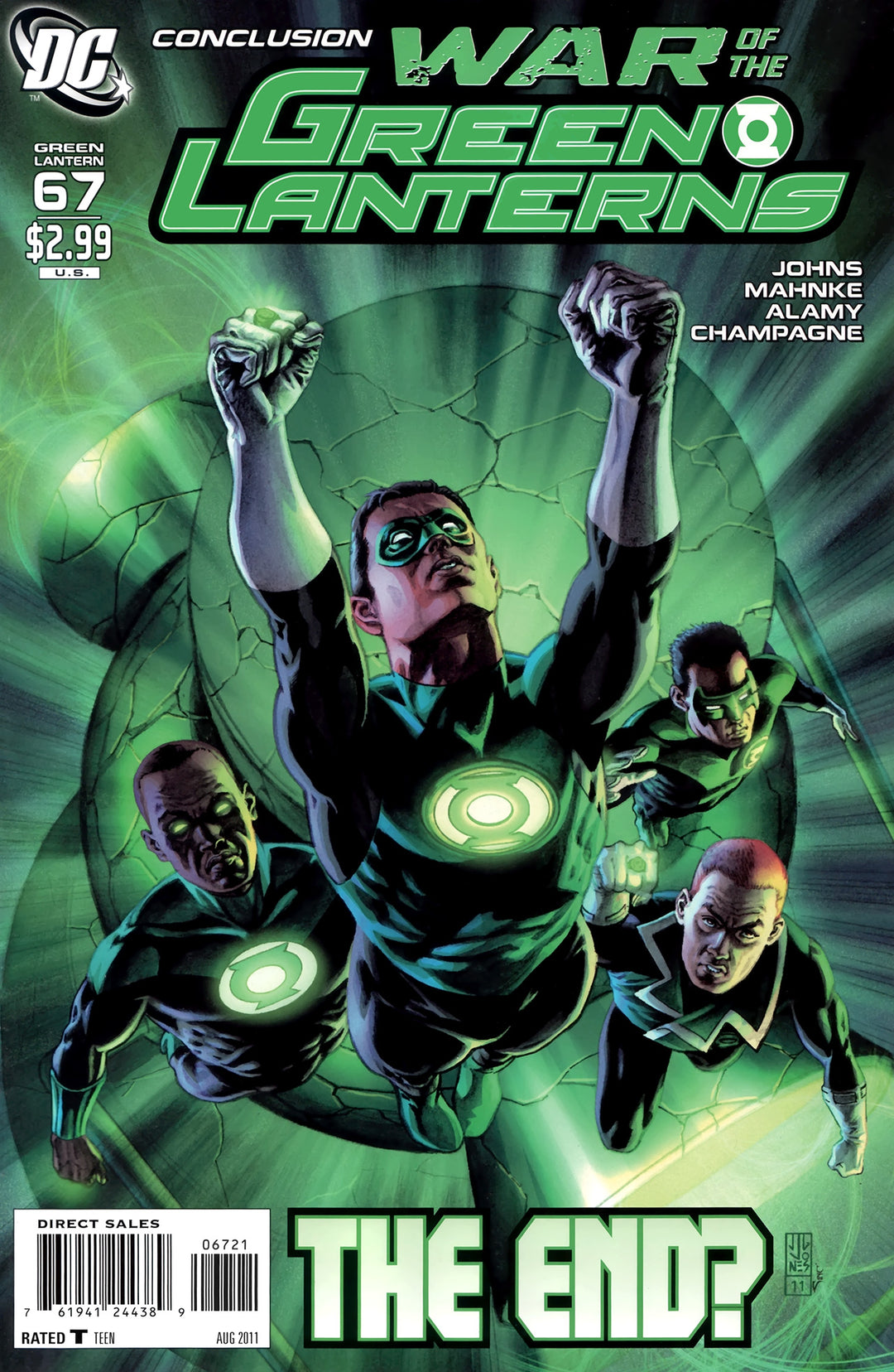 Green Lantern (2005) #67 [War of the Green Lanterns - Finale] Variant (1:10) Edition <BINS>