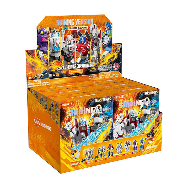 Transformers Blokees: 4-inch Shining Model Kit - SV04 Spark of Deception (1 Blind Box)
