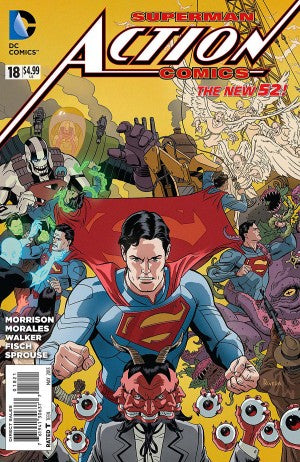 Action Comics (2011) #18 Paolo Rivera Variant VF <OFC>