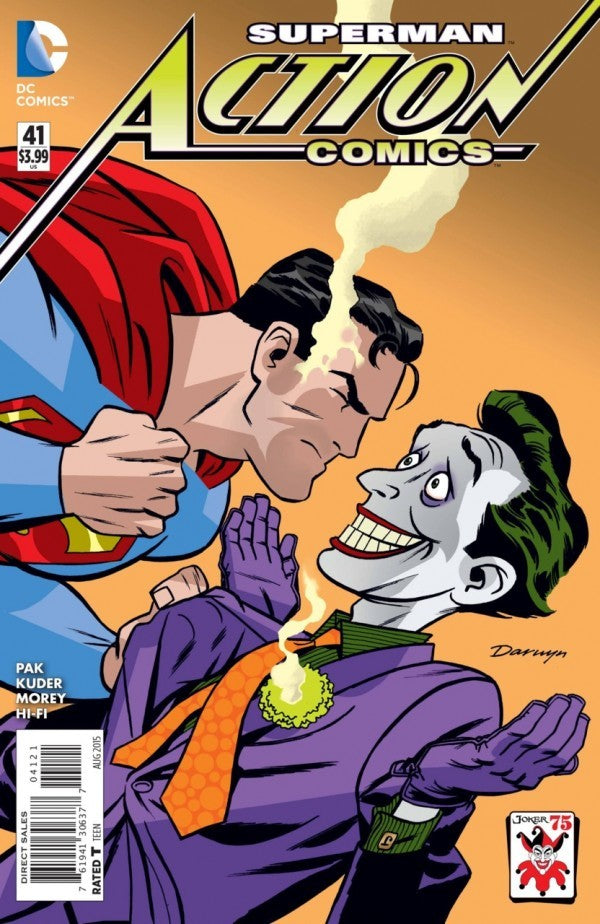 Action Comics (2011) #41 Darwyn Cooke Variant VF <OFC>