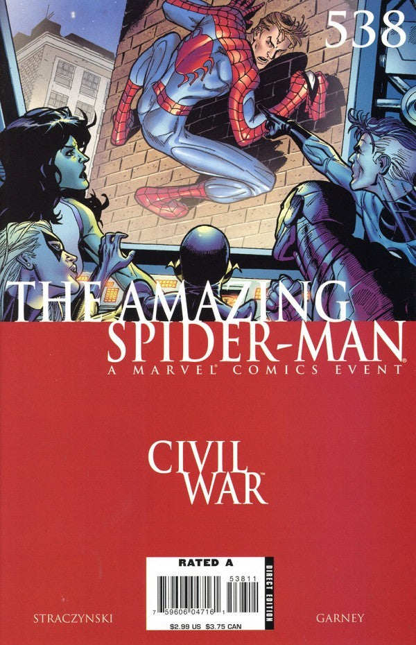 Amazing Spider-Man (1963) #538 Civil War <BIB20> <OFC>