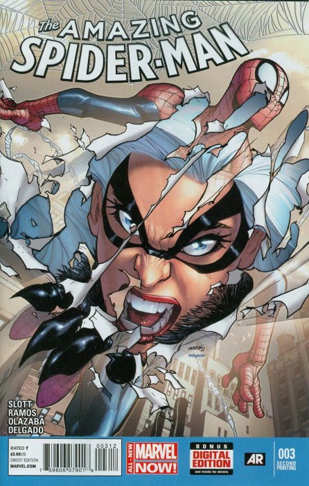 Amazing Spider-Man (2014) #3 Variant (2nd Print) <BINS> <OFC>