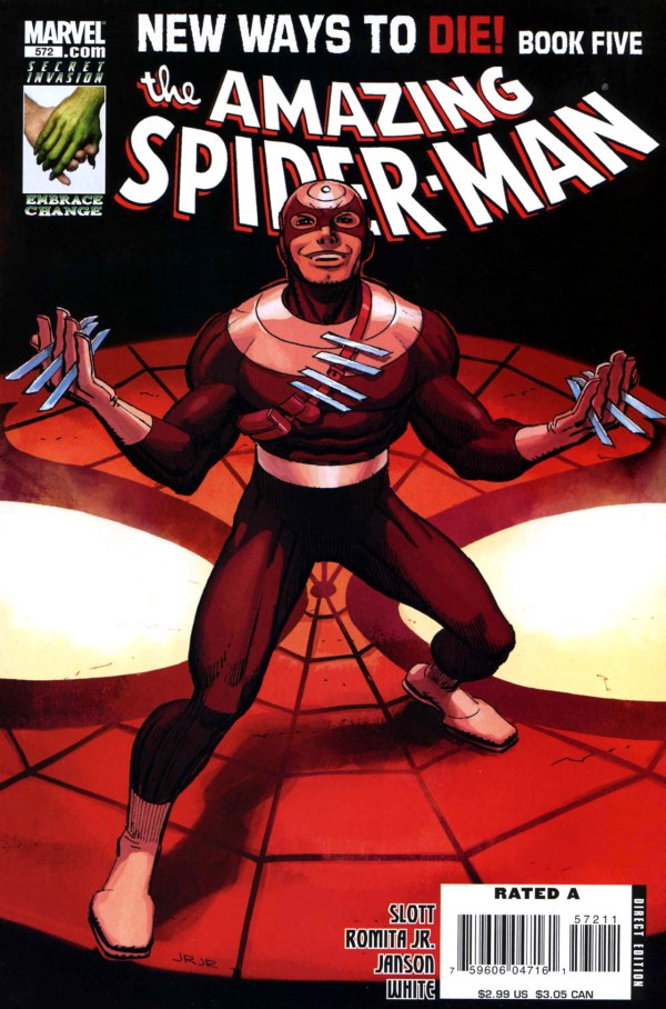 Amazing Spider-Man (1963) #572 New Ways to Die - Book 5 Romita Jr Variant VF <OFC>