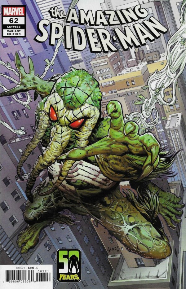 Amazing Spider-Man (2018) #62 Land Spider-Man-Thing Variant <BINS> <OFC>