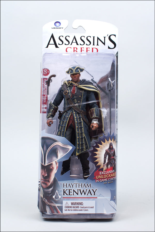 アサシンクリードシリーズ1 Haytham Kenwayアクションフィギュア Assassin's Creed Series 1 Haytham Kenway Action Figure