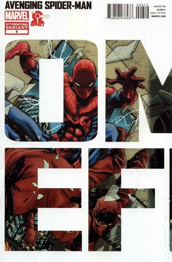 Avenging Spider-Man (2011) #6 Variant (2nd Printing) VF <OFC>