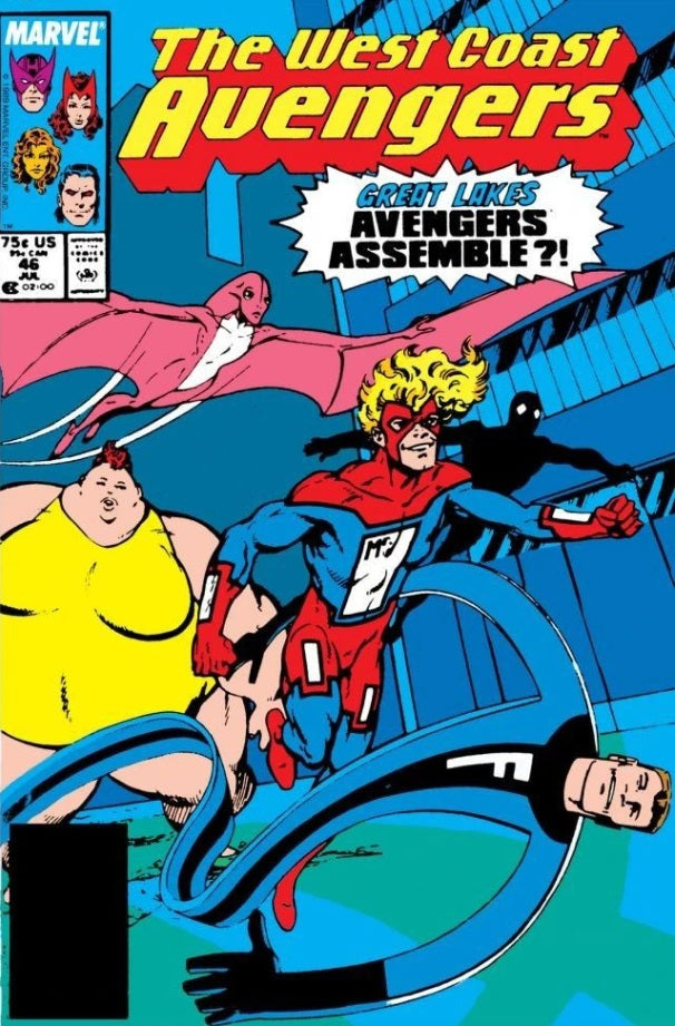 West Coast Avengers (1985) #46 [1st Great Lakes Avengers] <C-BINS>