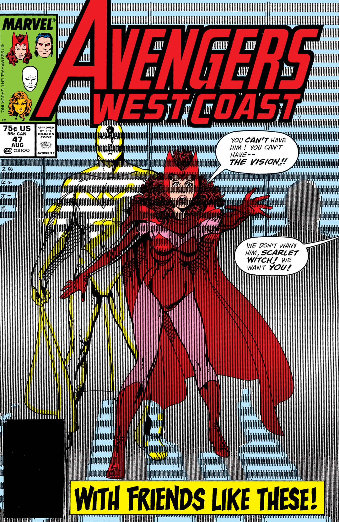 Avengers West Coast (1989) #47 <C-BINS>