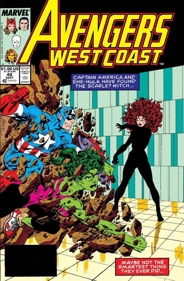 Avengers West Coast (1989) #48 <C-BINS>