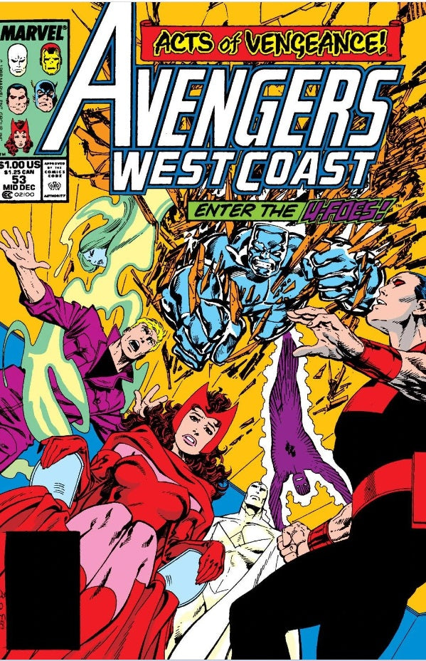 Avengers West Coast (1989) #53 Acts of Vengeance <C-BINS>