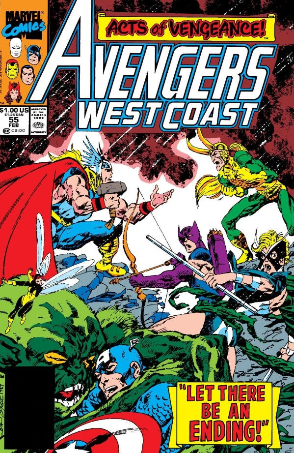 Avengers West Coast (1989) #55 Acts of Vengeance <OXB-01> <C-BINS>