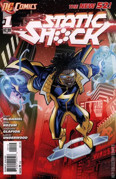 Static Shock (2011) #1 Variant (2nd Print) <BINS>