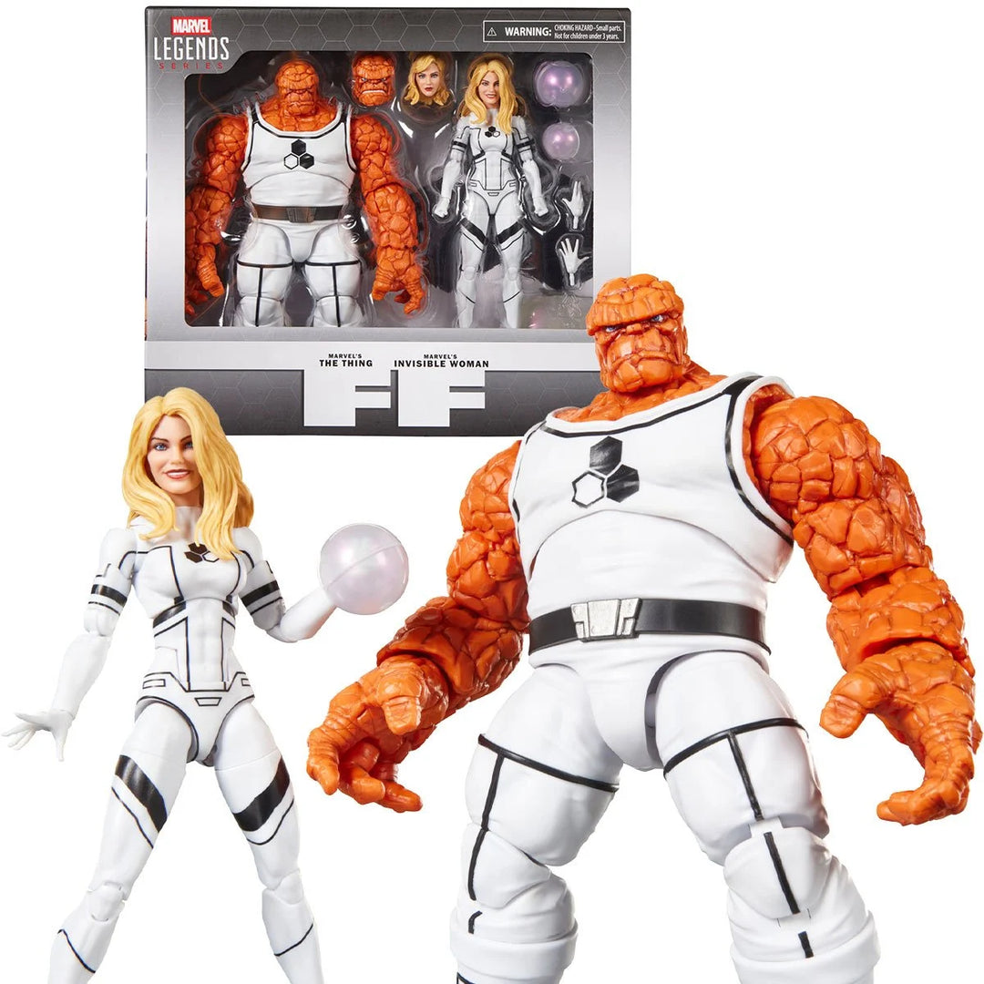 Marvel Legends: Future Foundation - The Thing & Invisible Woman (6-Inch Action Figure)