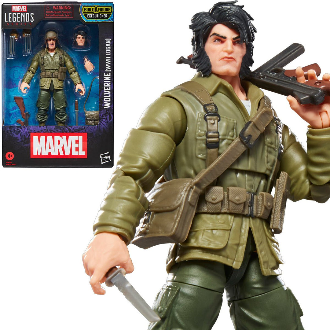 Marvel Legends: Wolverine (WWII Logan) X-Men Comics - Action Figure (6-Inch)