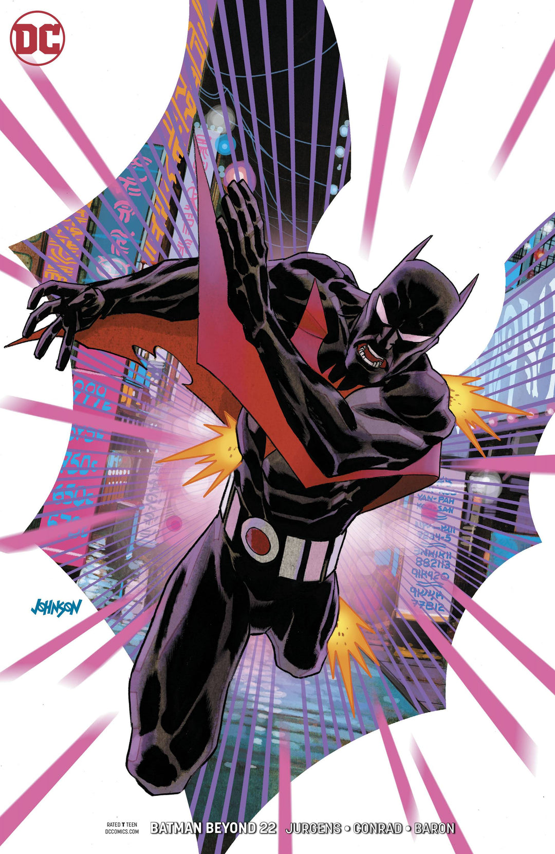 Batman Beyond (2016) #22 Variant Edition