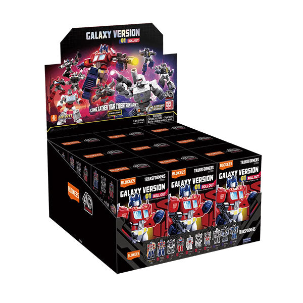 Transformers Blokees: 4-inch Galaxy Model Kit - GV01 ROLL OUT (1 Blind Box)