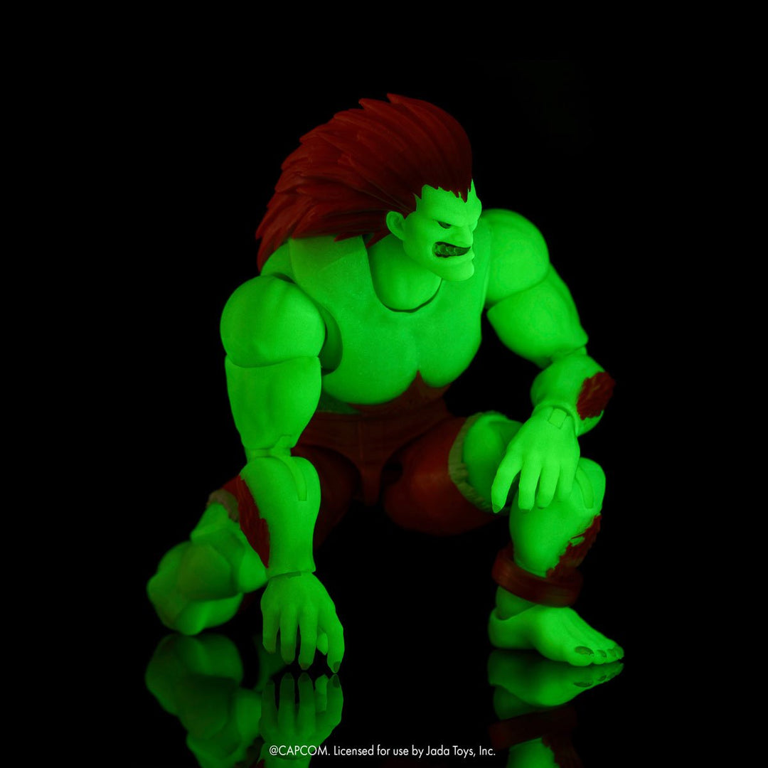 Ultra Street Fighter II : Blanka - Glow-in-the-Dark 6-Inch Scale Action Figure (Entertainment Earth Exclusive)