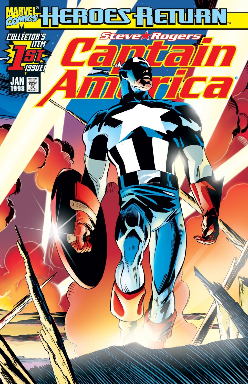 Captain America (1998) #1 <C-BINS>