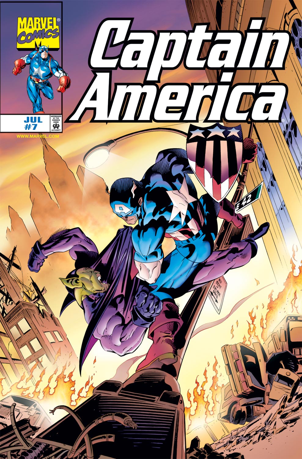 Captain America (1998) #7 <C-BINS>